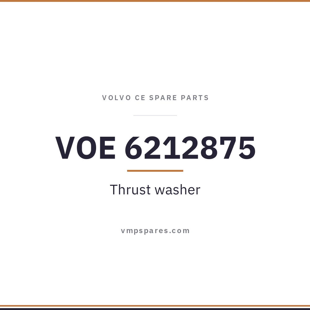VOE 6212875 – Thrust washer