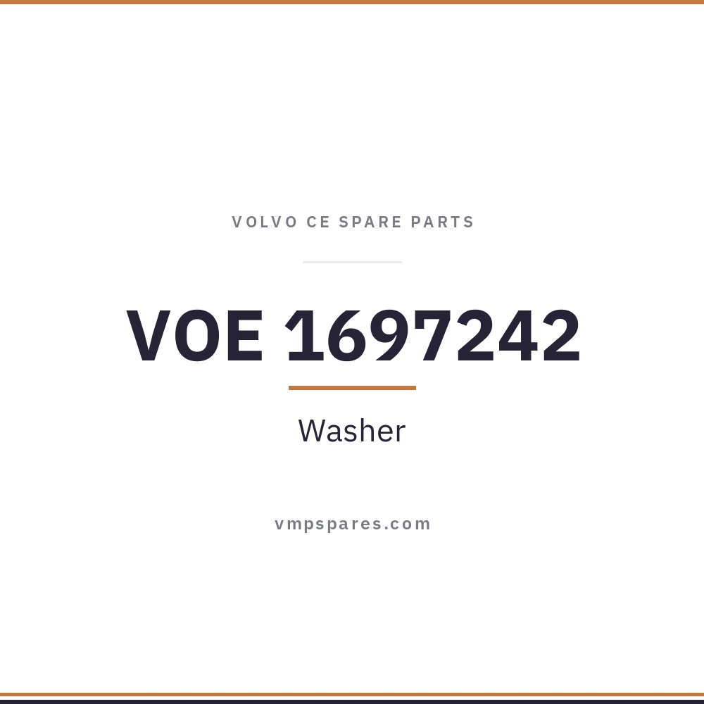 VOE 1697242 – Washer