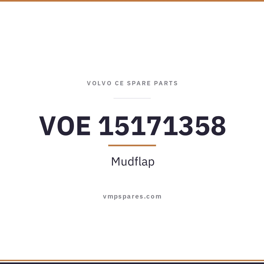 VOE 15171358 – Mudflap