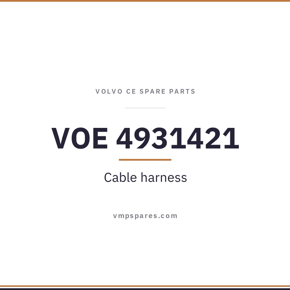 VOE 4931421 – Cable harness