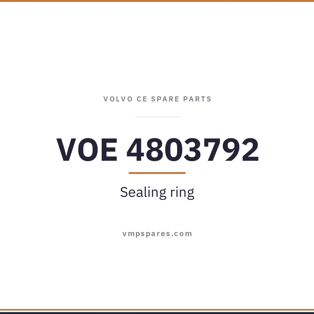 VOE 4803792 – Sealing ring