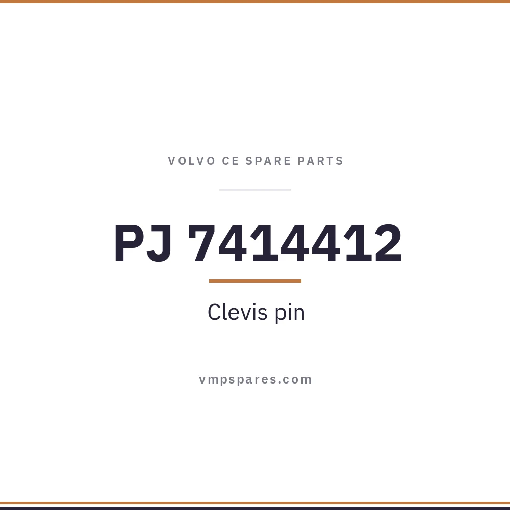 PJ 7414412 – Clevis pin