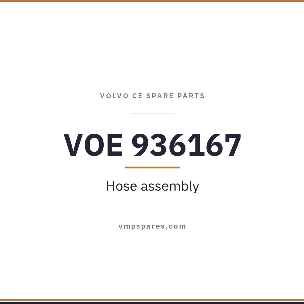 VOE 936167 – Hose assembly