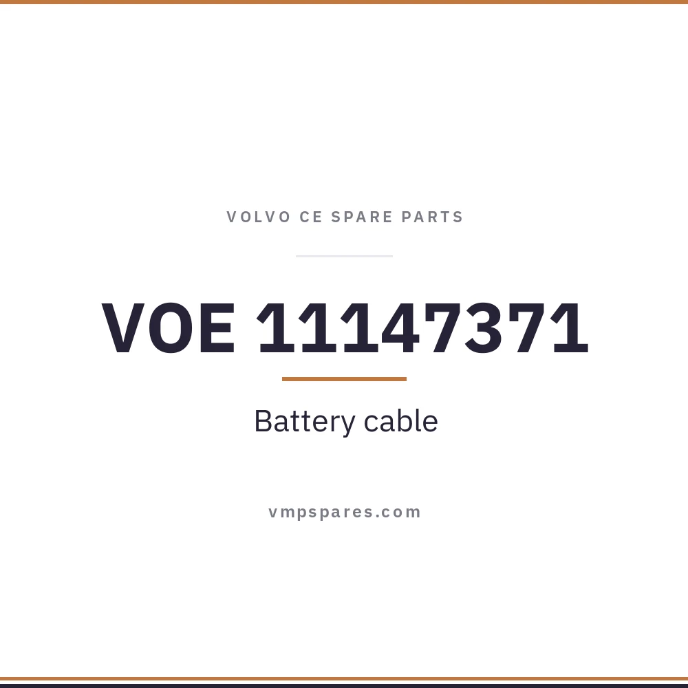 VOE 11147371 – Battery cable
