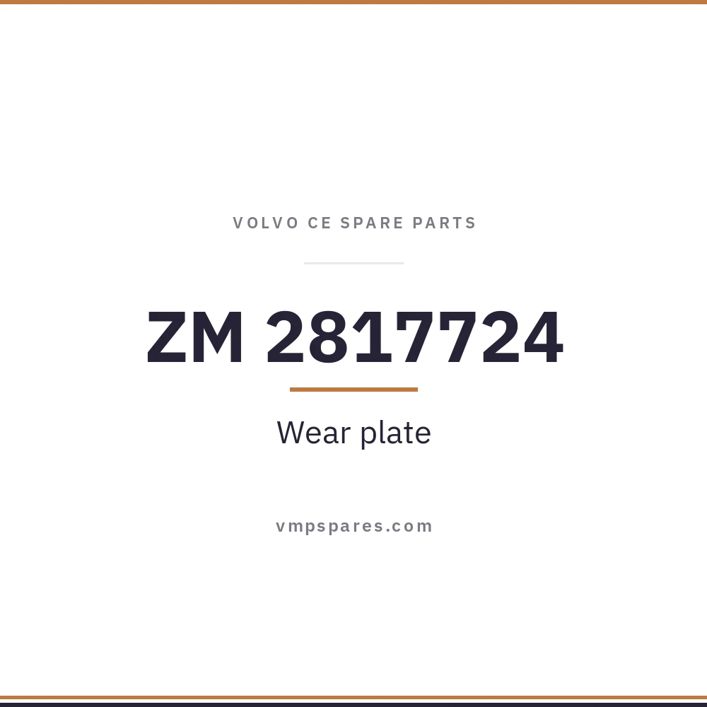 ZM 2817724 – Wear plate