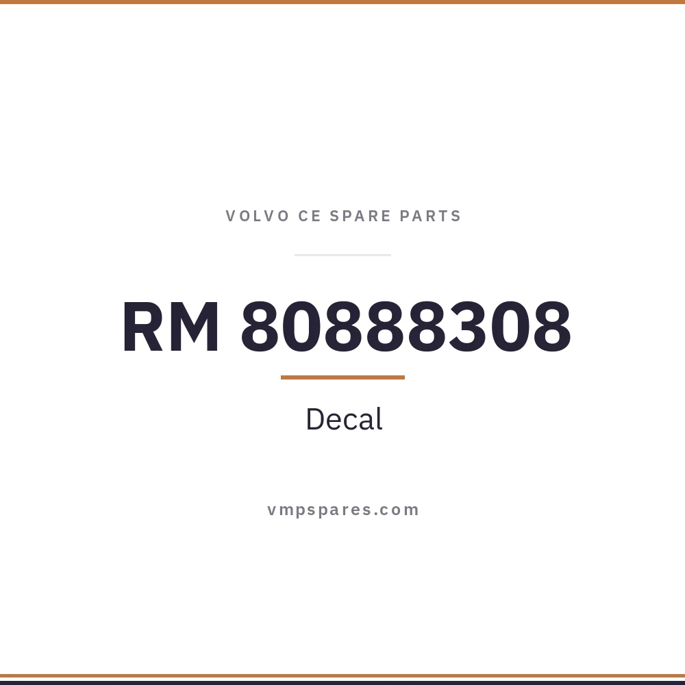 RM 80888308 – Decal