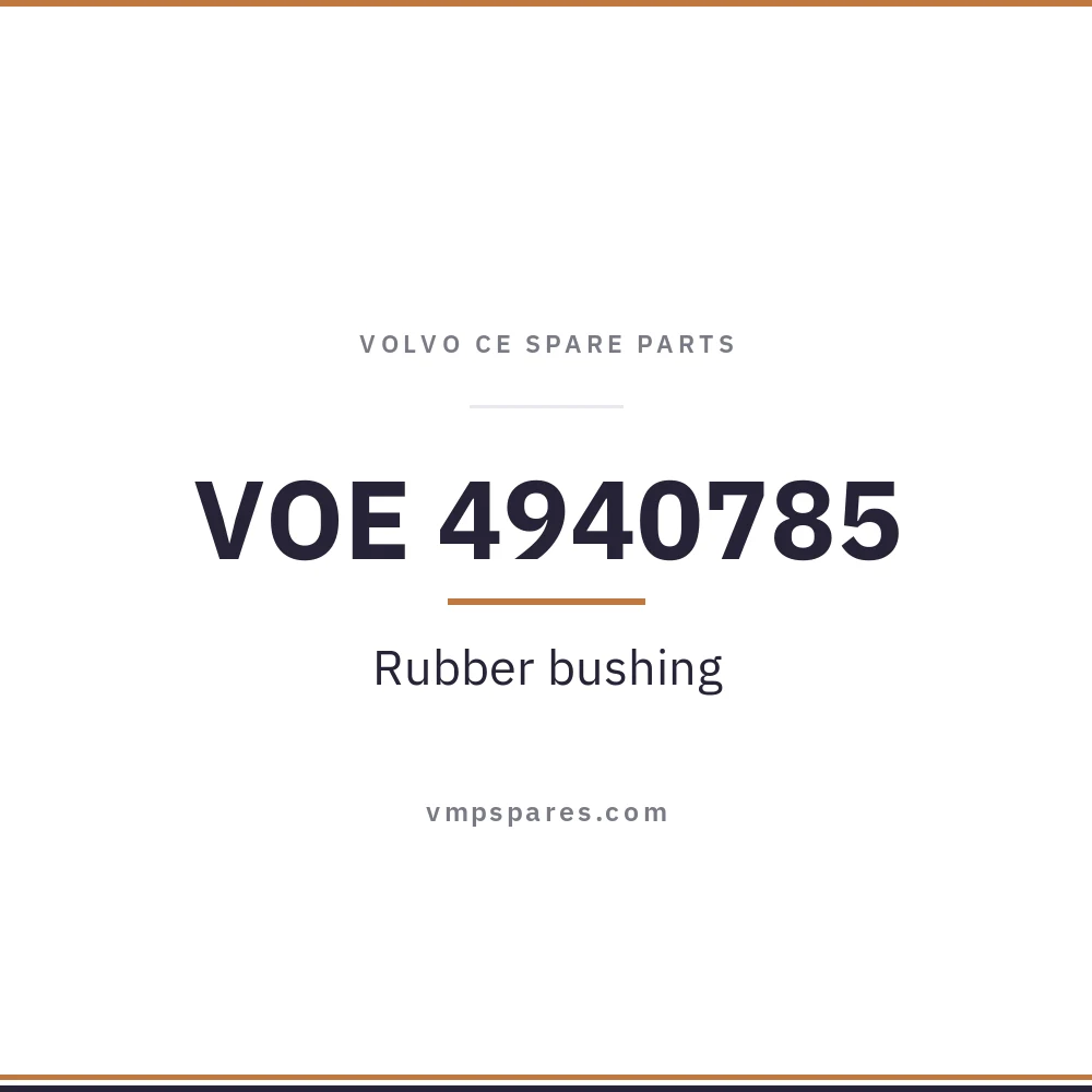 VOE 4940785 – Rubber bushing