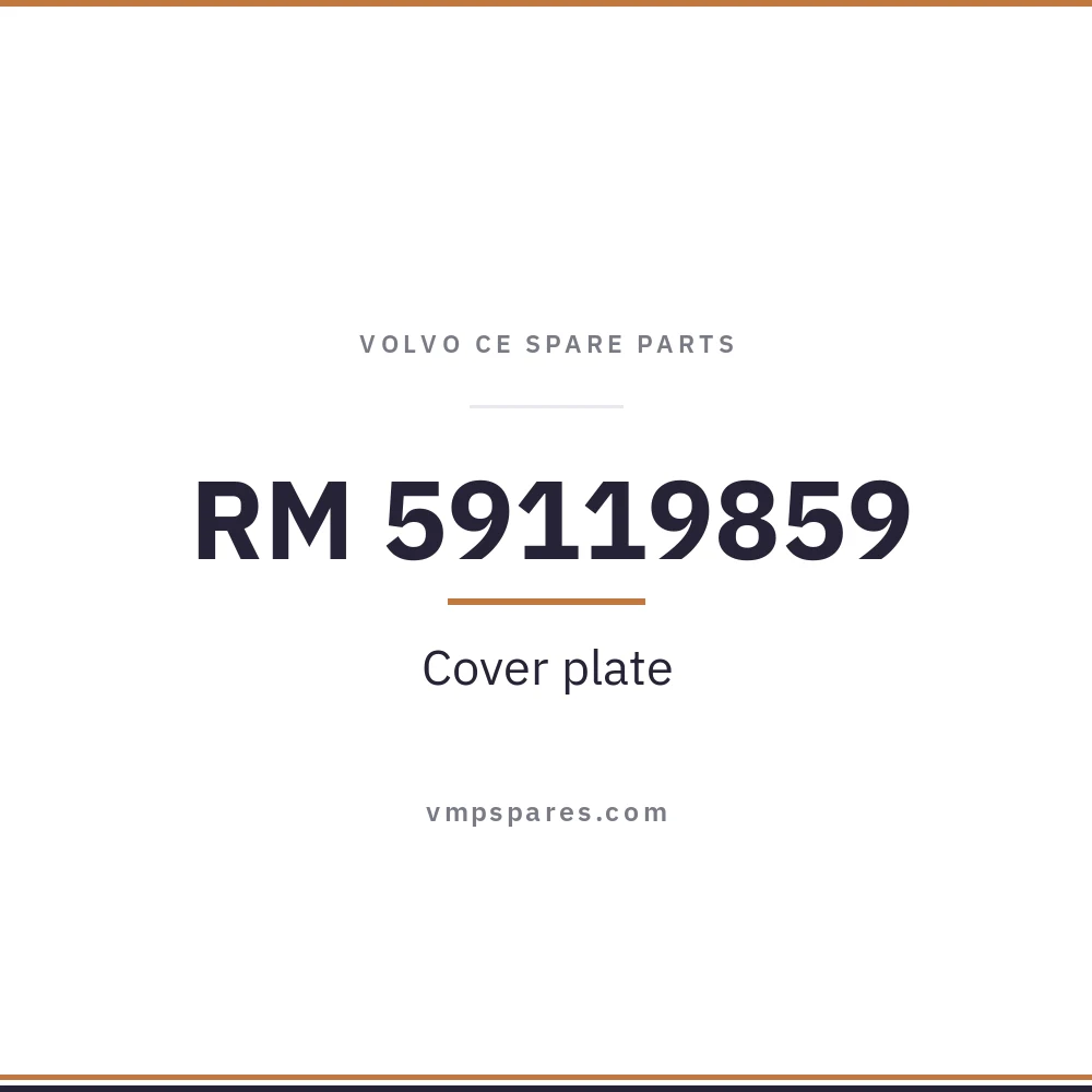 RM 59119859 – Cover plate