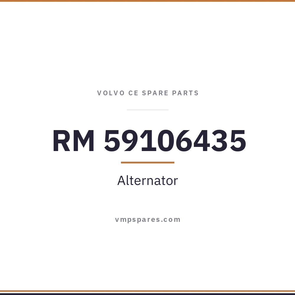 RM 59106435 – Alternator