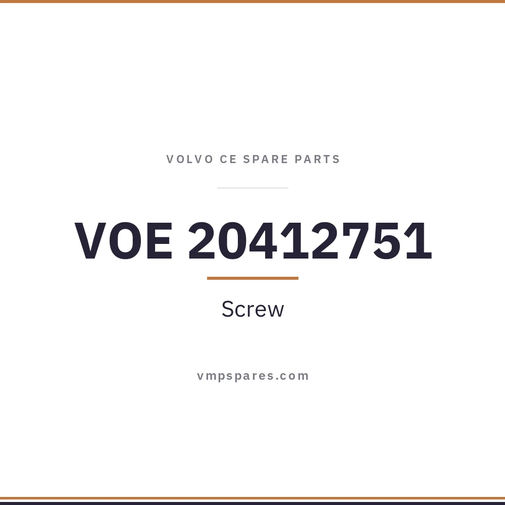 VOE 20412751 – Screw
