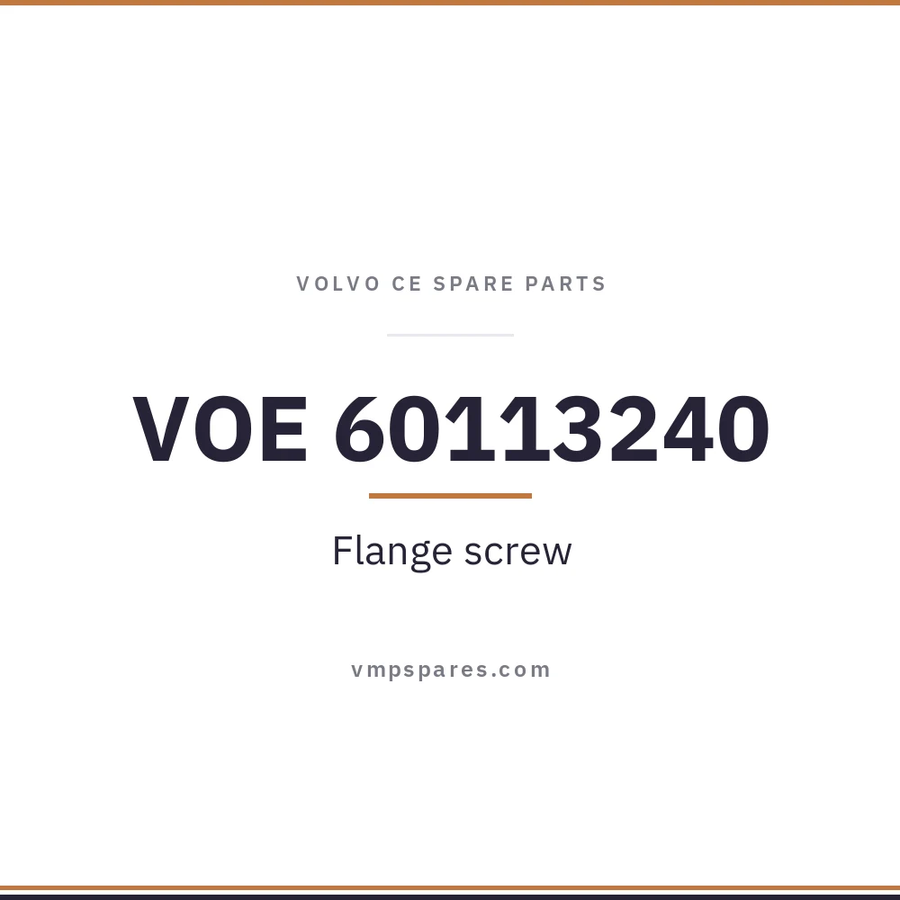 VOE 60113240 – Flange screw