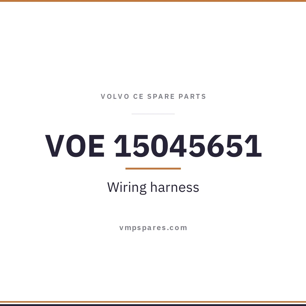 VOE 15045651 – Wiring harness