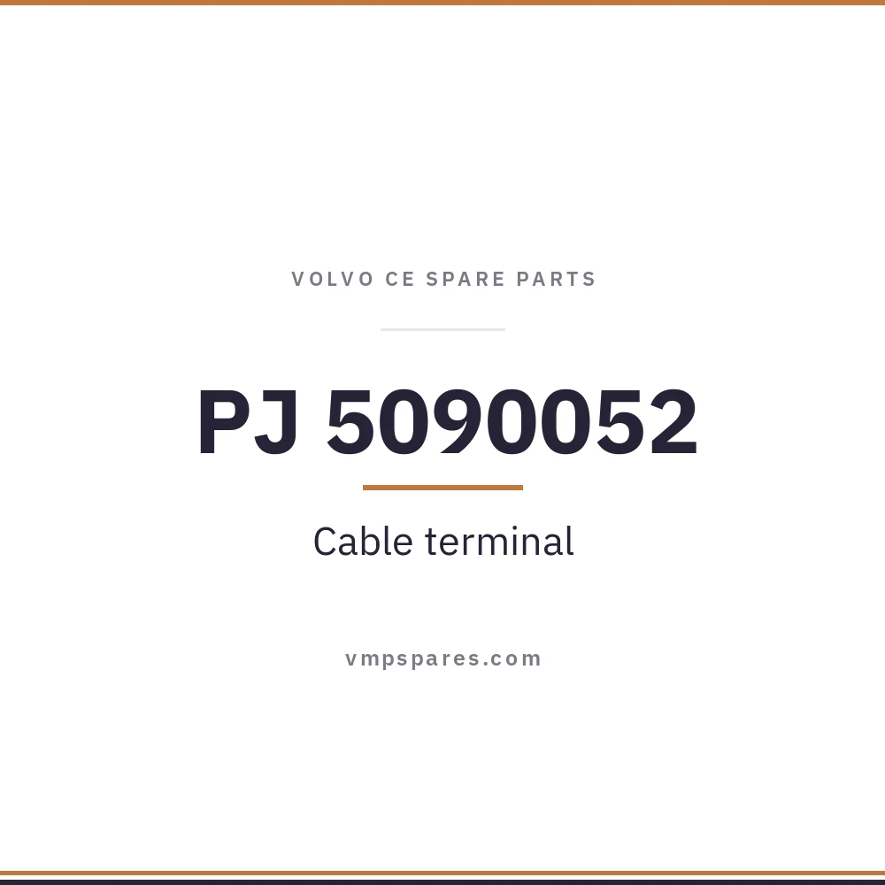 PJ 5090052 – Cable terminal