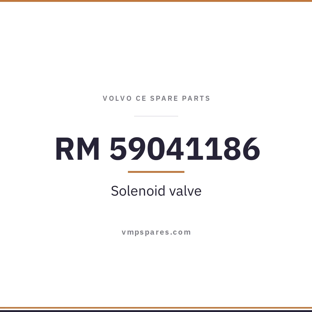 RM 59041186 – Solenoid valve