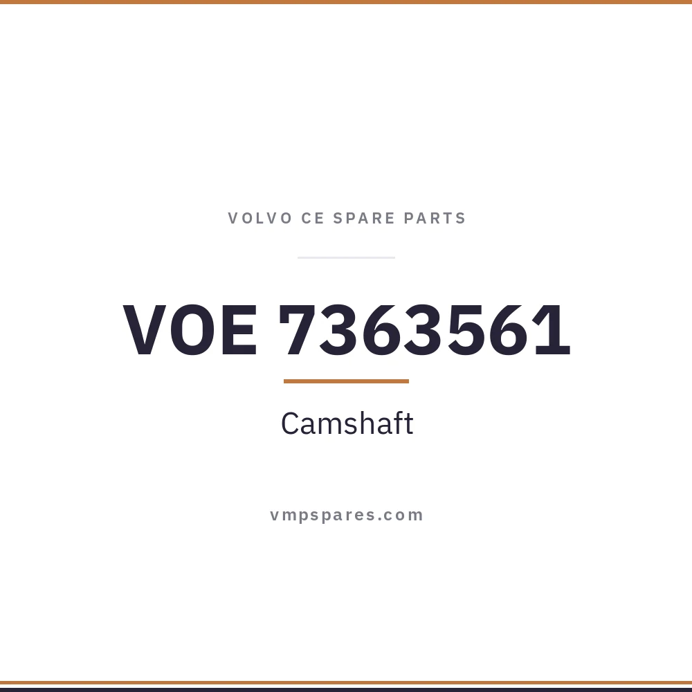 VOE 7363561 – Camshaft