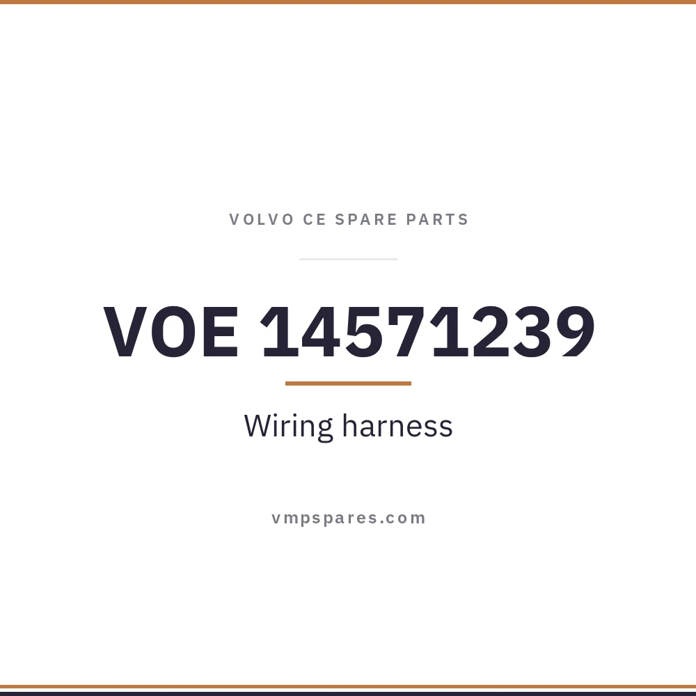 VOE 14571239 – Wiring harness