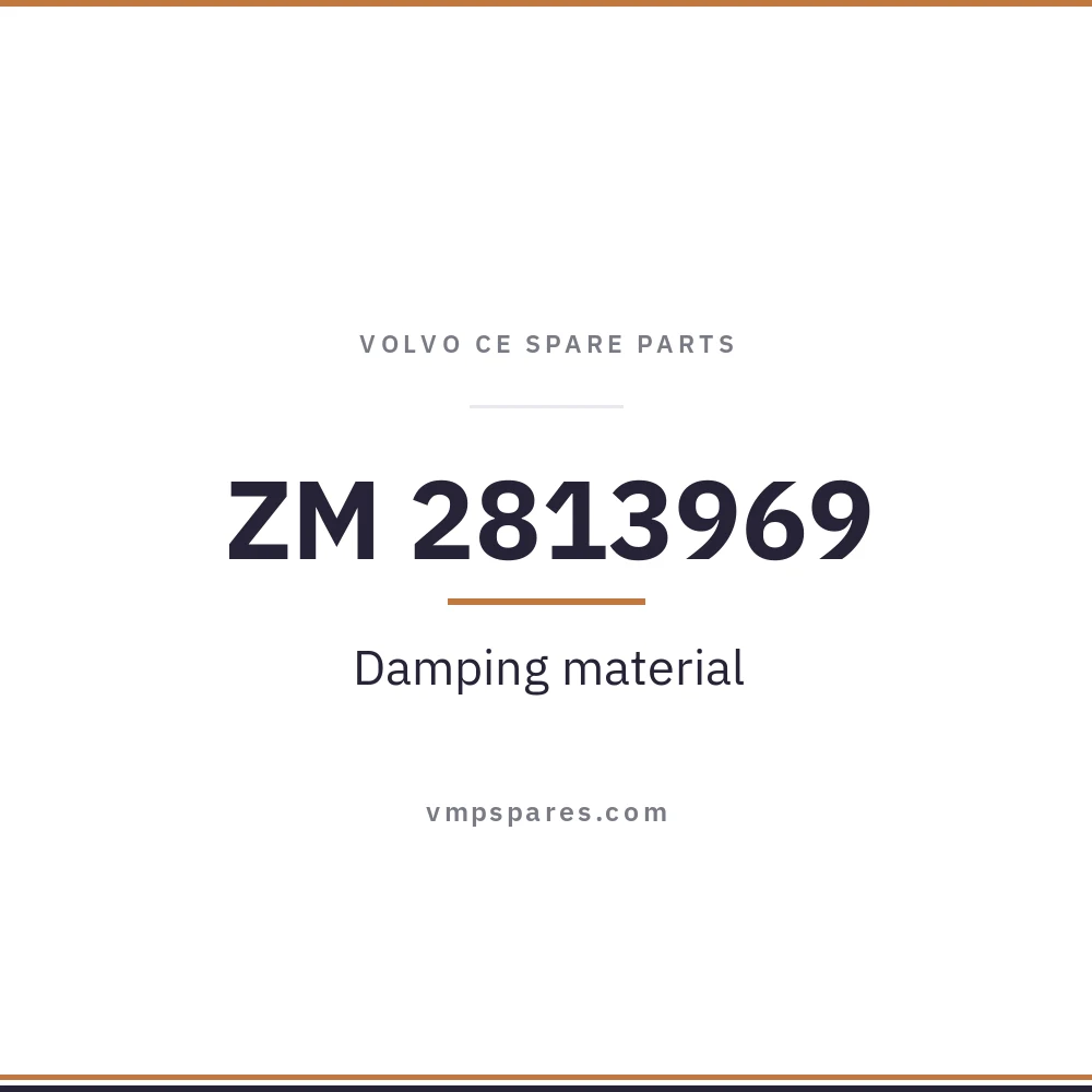 ZM 2813969 – Damping material