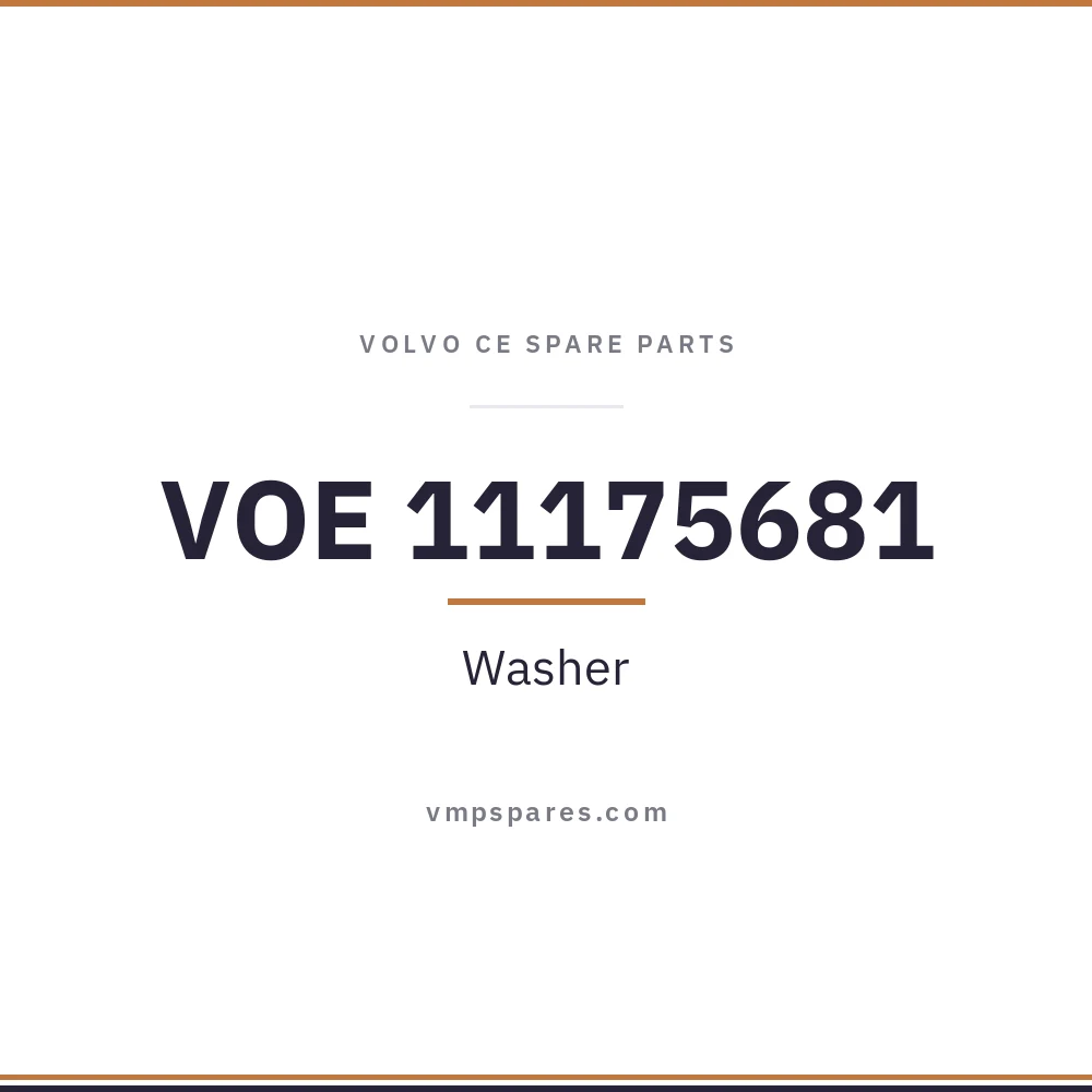 VOE 11175681 – Washer