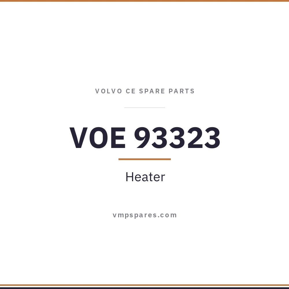 VOE 93323 – Heater