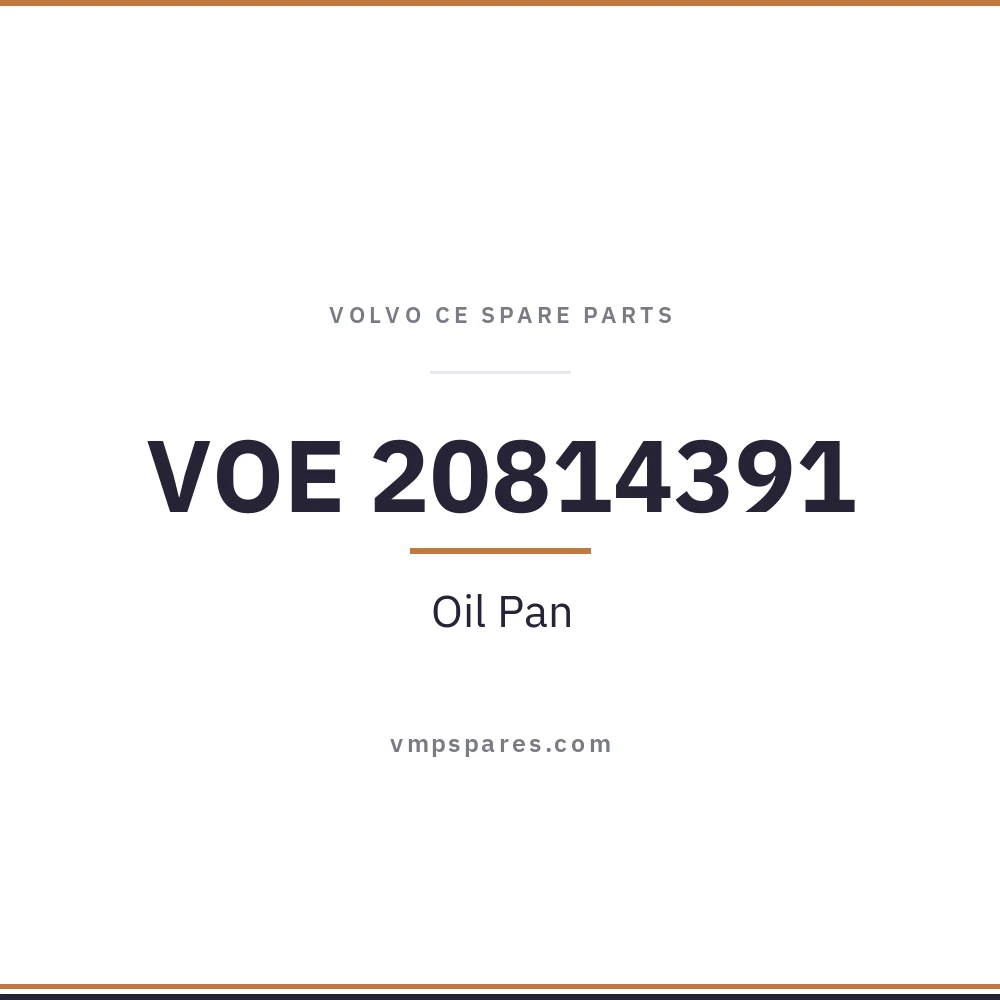 VOE 20814391 – Oil Pan