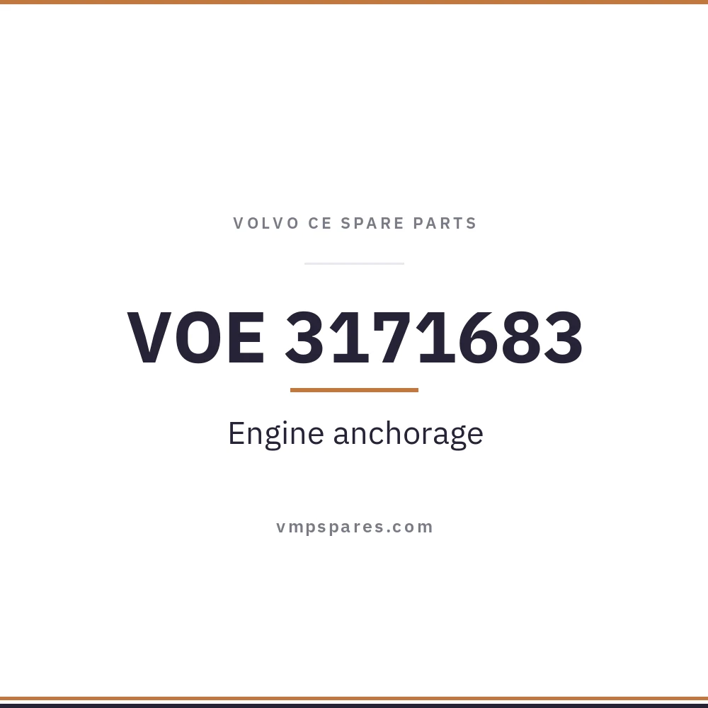 VOE 3171683 – Engine anchorage