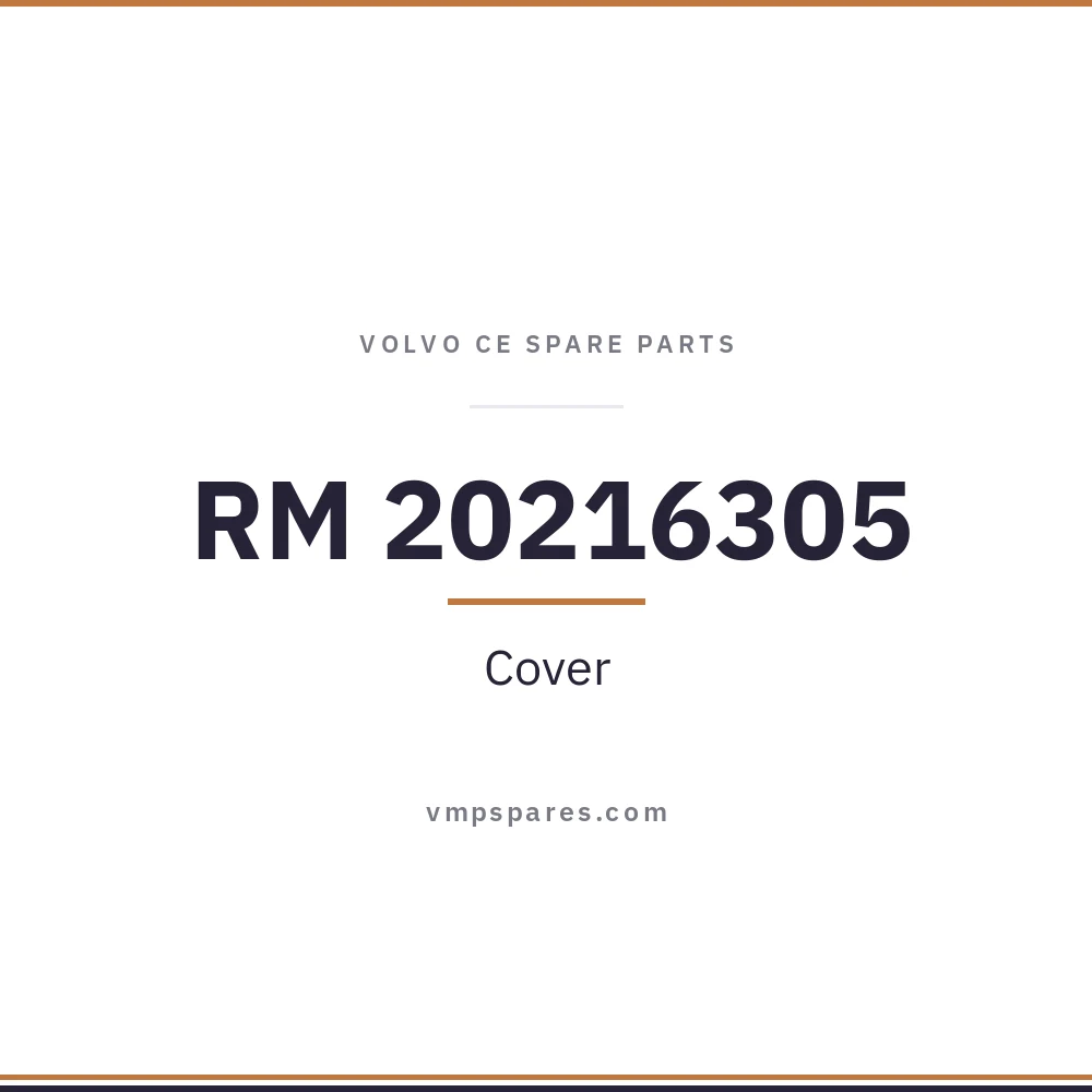 RM 20216305 – Cover