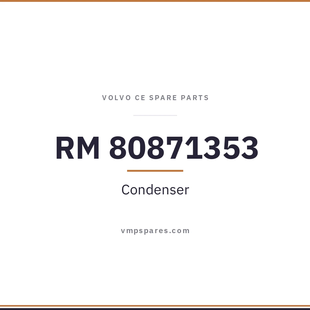 RM 80871353 – Condenser