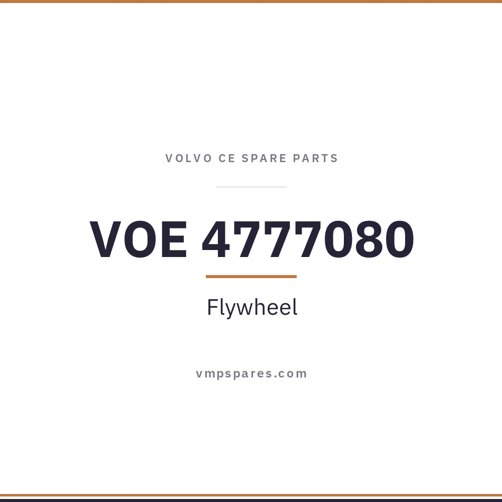 VOE 4777080 – Flywheel