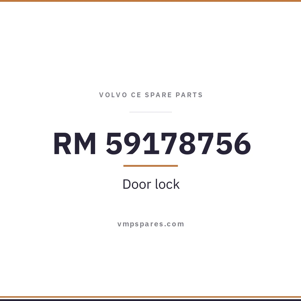 RM 59178756 – Door lock