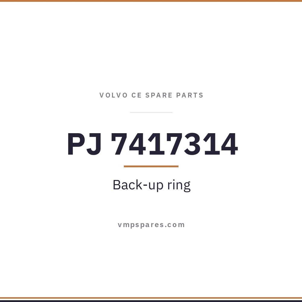PJ 7417314 – Back-up ring