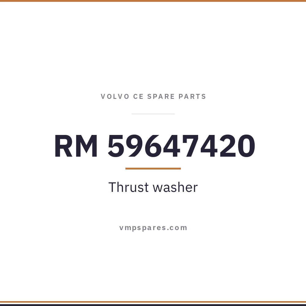 RM 59647420 – Thrust washer