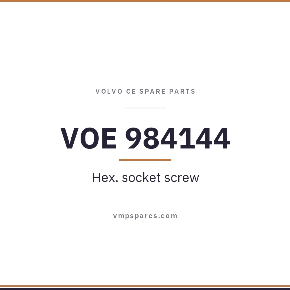 VOE 984144 – Hex. socket screw