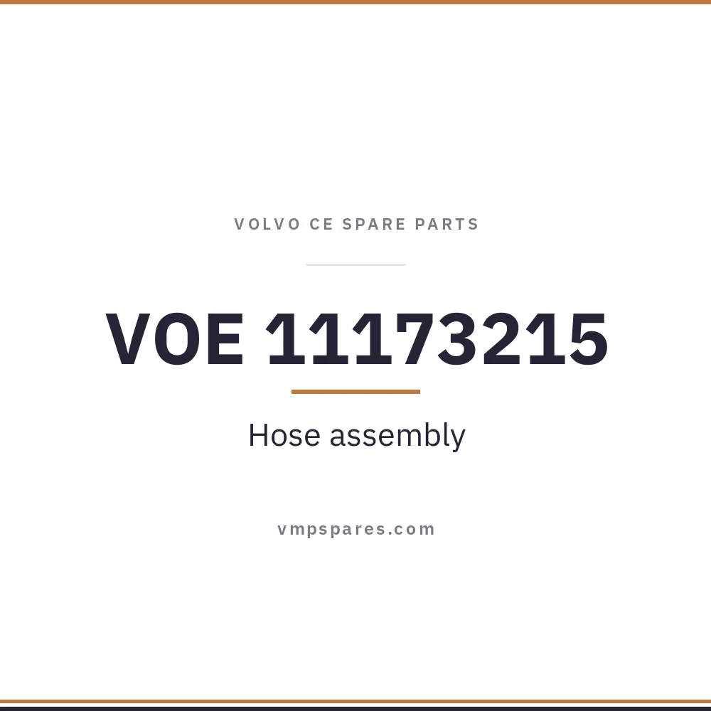 VOE 11173215 – Hose assembly