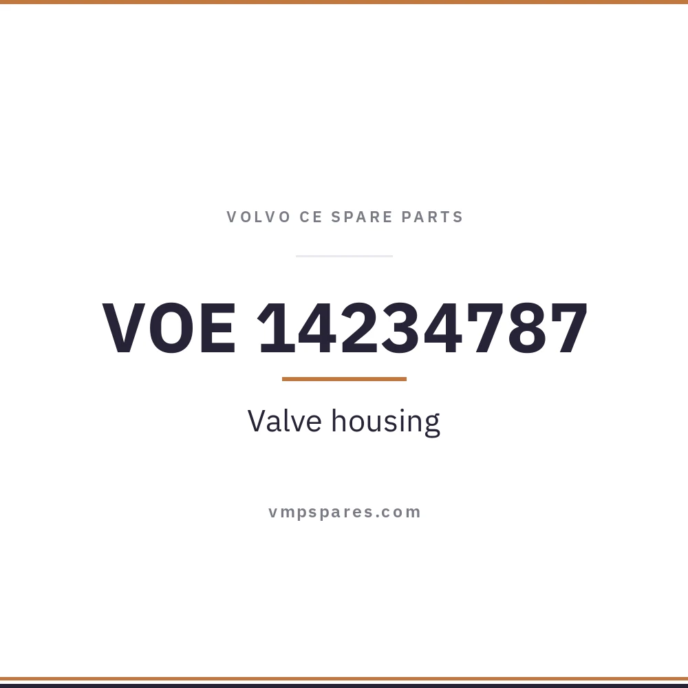 VOE 14234787 – Valve housing