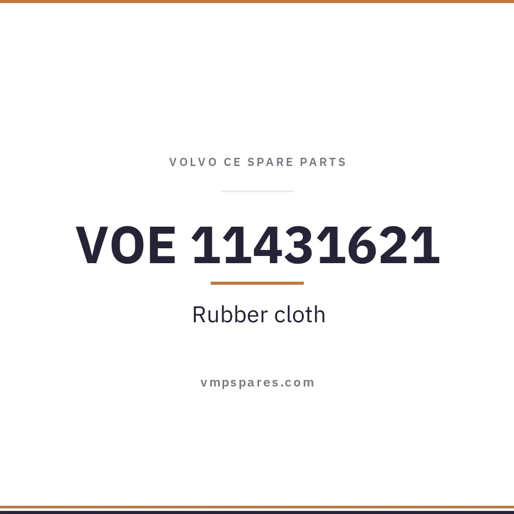 VOE 11431621 – Rubber cloth