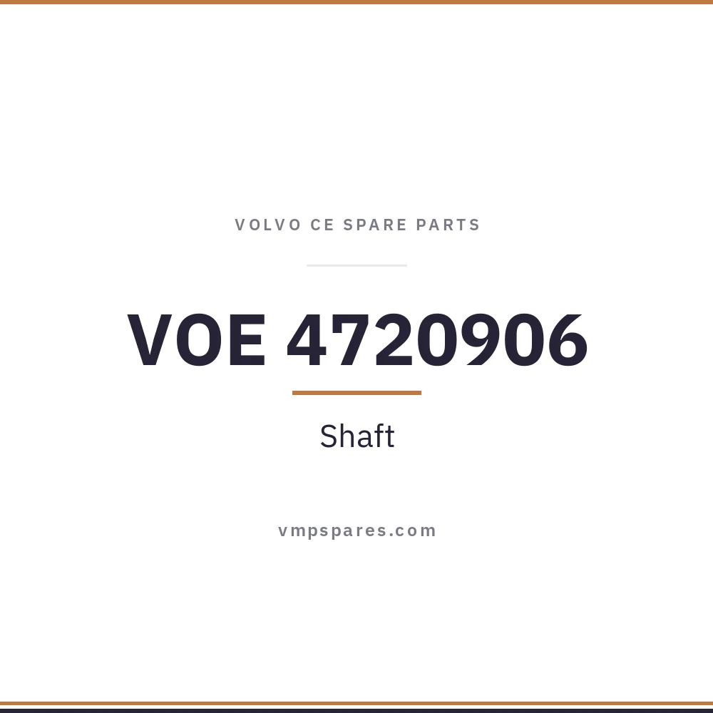 VOE 4720906 – Shaft
