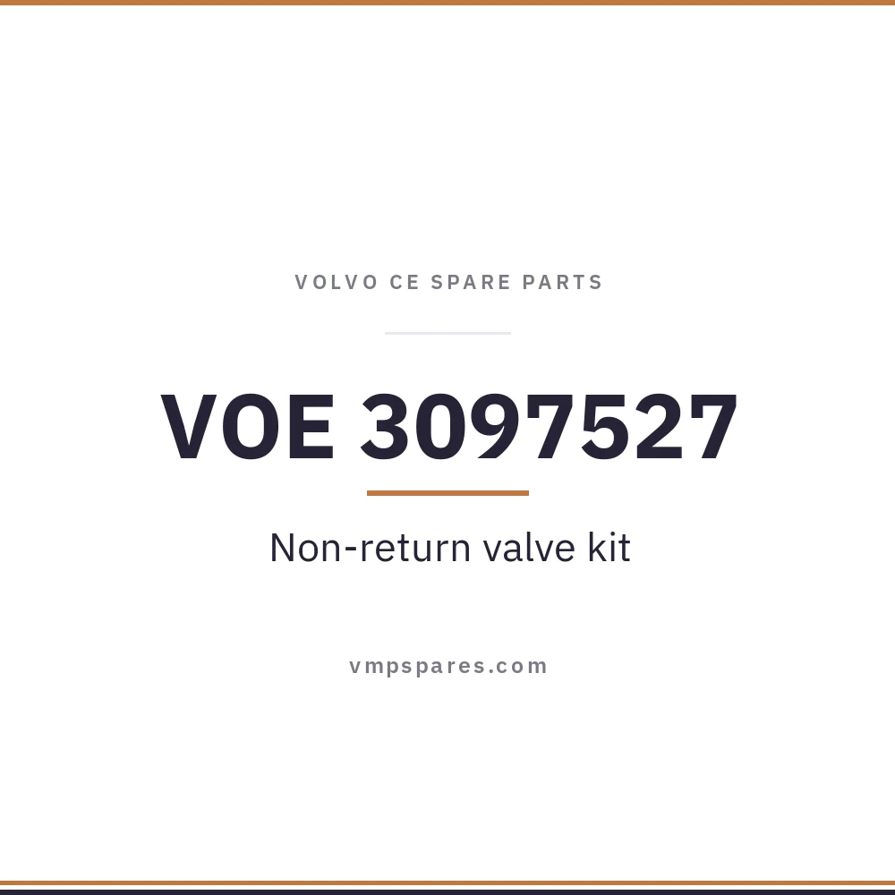 VOE 3097527 – Non-return valve kit