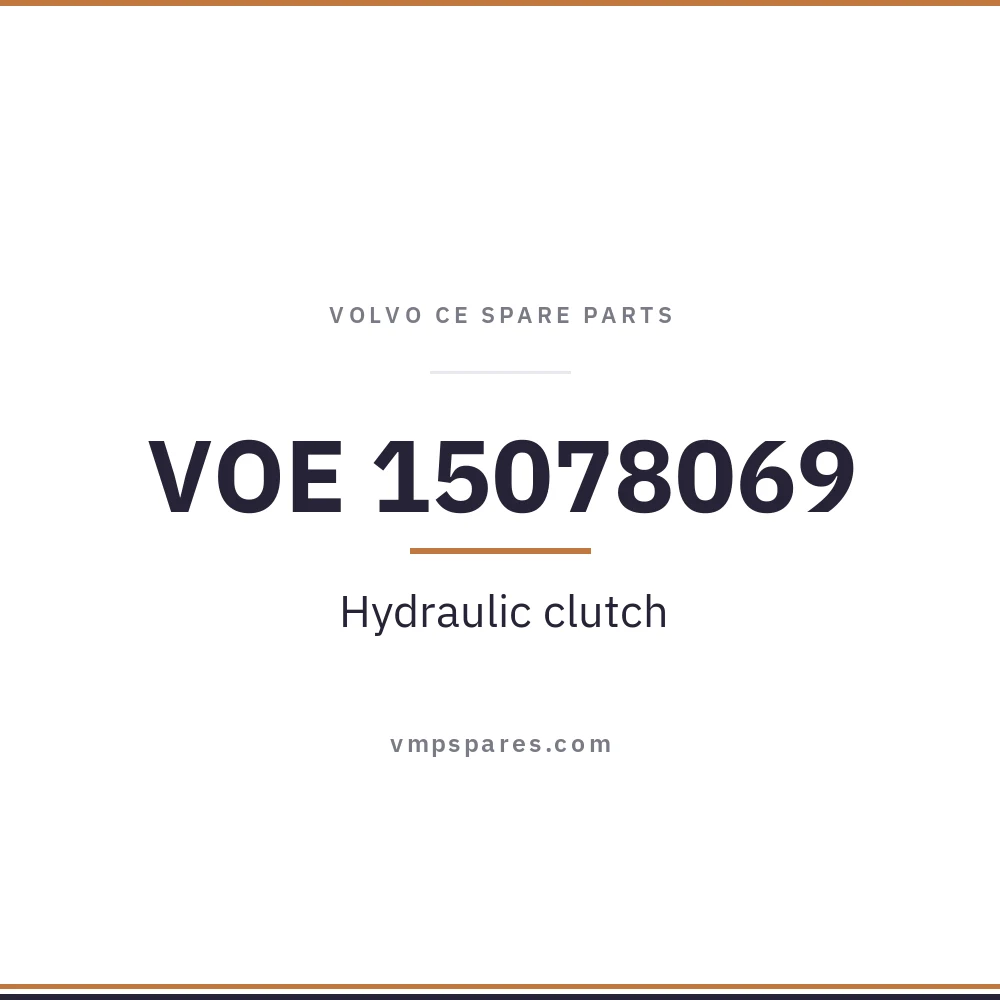 VOE 15078069 – Hydraulic clutch
