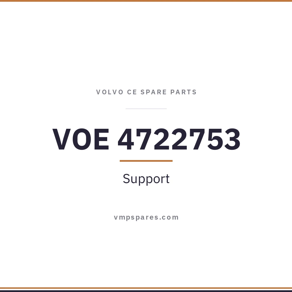 VOE 4722753 – Support