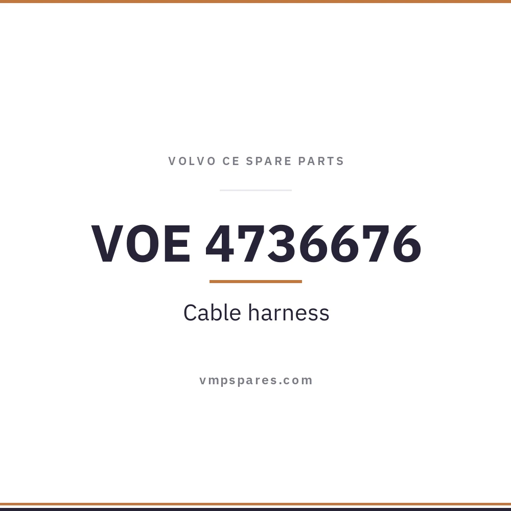 VOE 4736676 – Cable harness