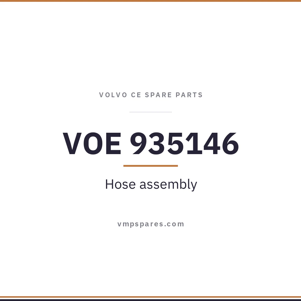 VOE 935146 – Hose assembly