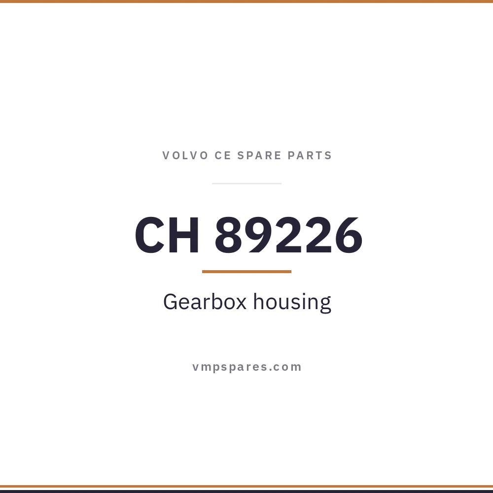 CH 89226 – Gearbox housing