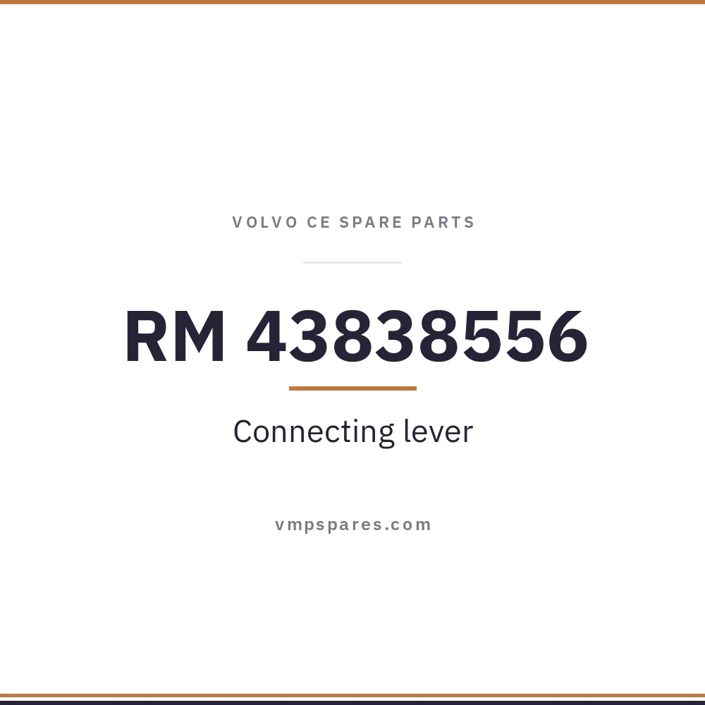 RM 43838556 – Connecting lever