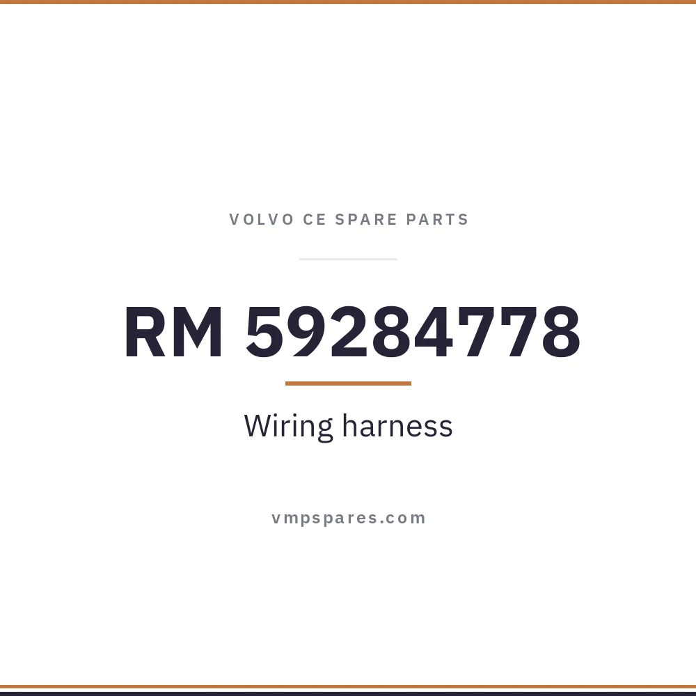 RM 59284778 – Wiring harness