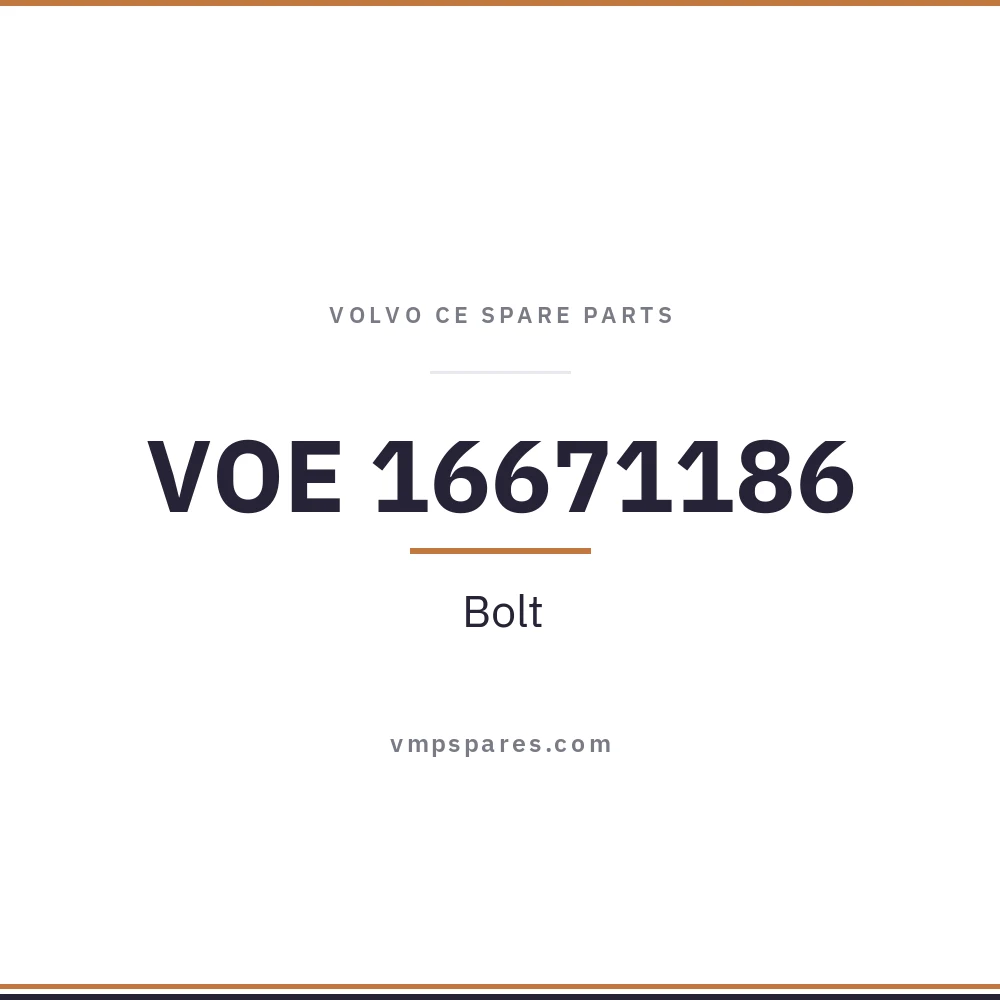 VOE 16671186 – Bolt