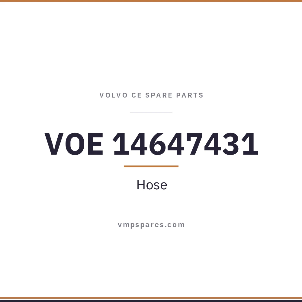 VOE 14647431 – Hose