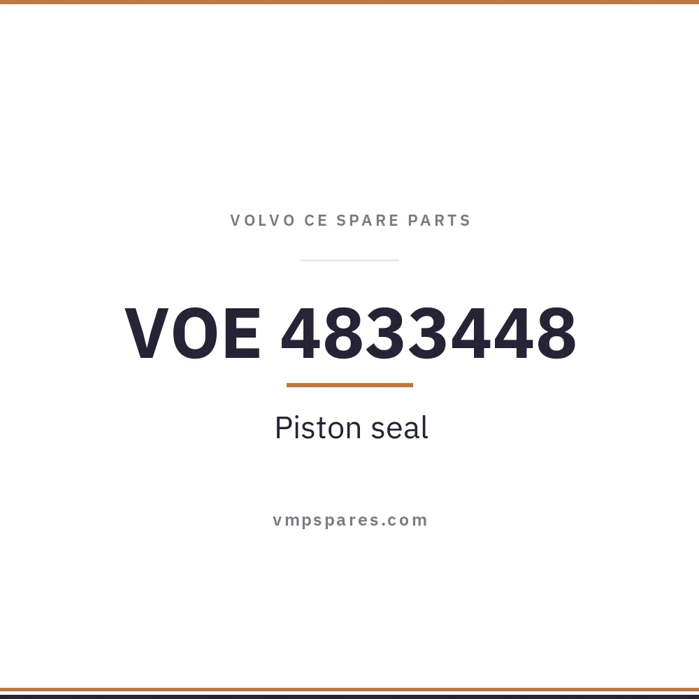 VOE 4833448 – Piston seal