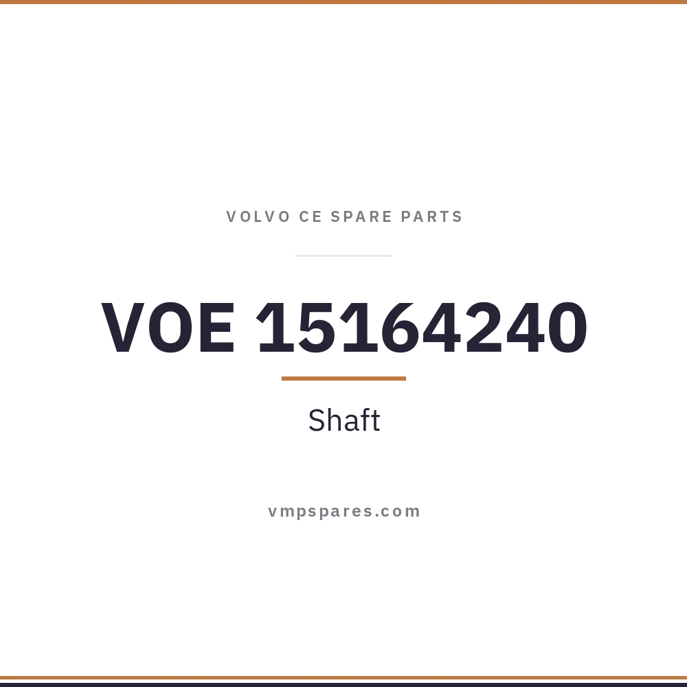 VOE 15164240 – Shaft