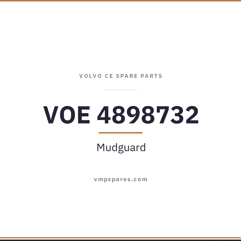 VOE 4898732 – Mudguard