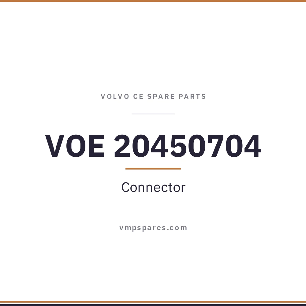 VOE 20450704 – Connector